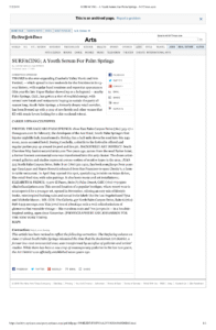 NY Times Article_SURFACING – A Youth Ser